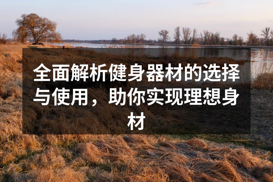 全面解析健身器材的选择与使用，助你实现理想身材
